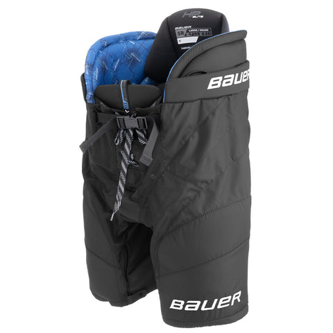 BAUER ELITE SENIOR BLACK HOCKEY PANTS