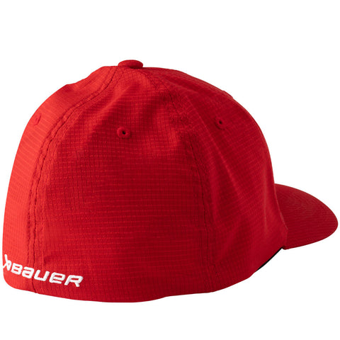 BAUER HOCKEY CANADA ADULT ELASTAFIT RED HAT