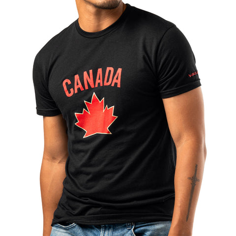 BAUER HOCKEY CANADA GRAPHIC ADULT BLACK T SHIRT