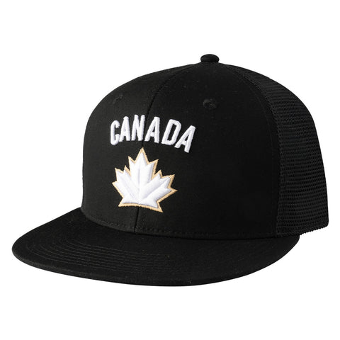 BAUER HOCKEY CANADA YOUTH ADJUSTABLE BLACK HAT