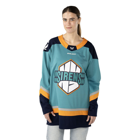 BAUER NEW YORK SIRENS ADULT REPLICA HOME JERSEY