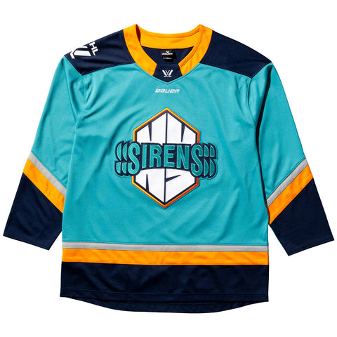 BAUER NEW YORK SIRENS YOUTH REPLICA HOME JERSEY