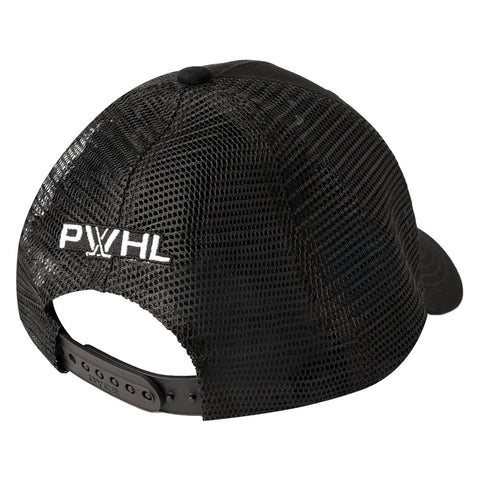 BAUER PWHL LEAGUE ADULT BLACK ADJUSTABLE HAT