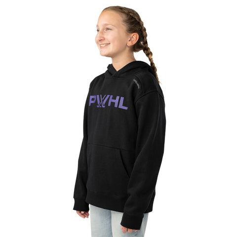 BAUER PWHL LEAGUE ULTIMATE YOUTH BLACK HOODIE