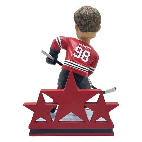 CHICAGO BLACKHAWKS CONNOR BEDARD 8" BOBBLE HEAD