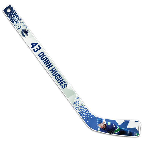 VANCOUVER CANUCKS QUINN HUGHES MINI STICK