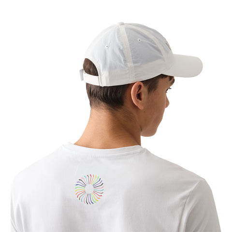 CCM PRIDE WHITE ADJUSTABLE SLOUCH HAT