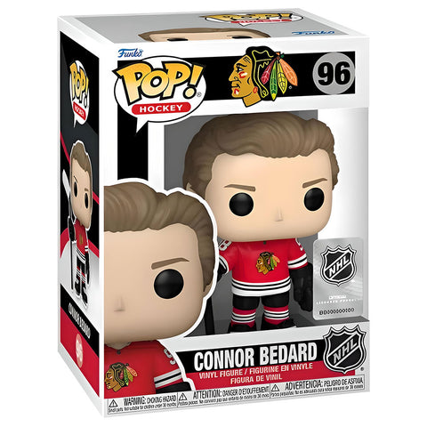 CHICAGO BLACKHAWKS CONNOR BEDARD FUNKO POP! NHL FIGURE