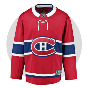 Montreal Canadiens White Hockey Jersey Adult Medium NHL Maska