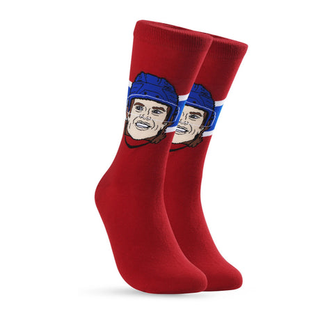 MAJOR LEAGUE SOCKS MONTREAL CANADIENS COLE CAUFIELD SOCKS