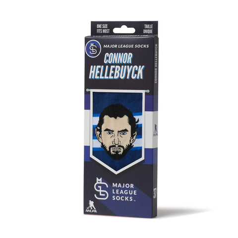 MAJOR LEAGUE SOCKS WINNIPEG JETS CONNOR HELLEBUYCK SOCKS