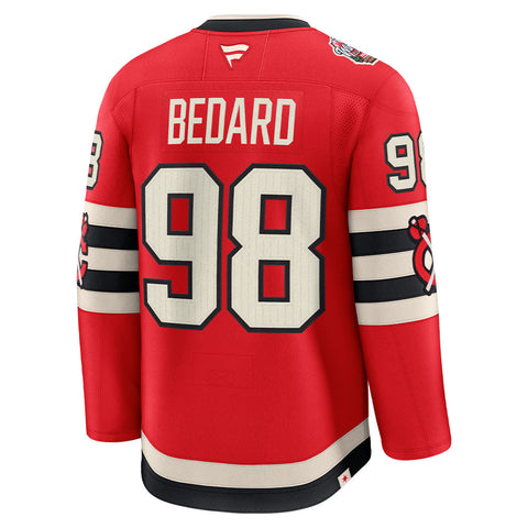 FANATICS CHICAGO BLACKHAWKS CONNOR BEDARD 2024-2025 WINTER CLASSIC PREMIUM JERSEY