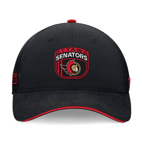 FANATICS OTTAWA SENATORS AUTHENTIC PRO 2024 DRAFT TRUCKER HAT