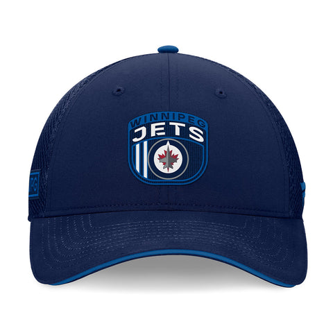 FANATICS WINNIPEG JETS AUTHENTIC PRO 2024 DRAFT TRUCKER HAT