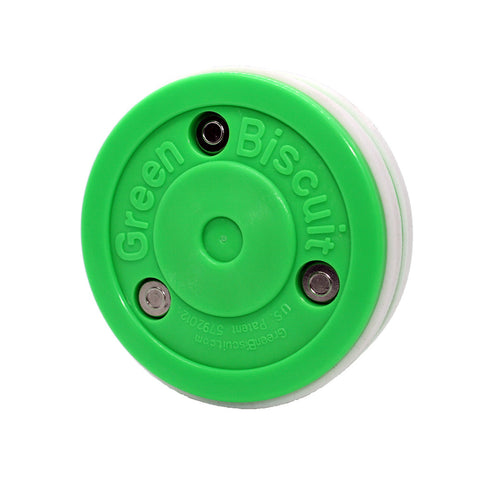 GREEN BISCUIT PRO TRAINING HOCKEY PUCK