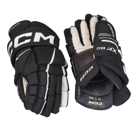 CCM TACKS XF 80 JUNIOR HOCKEY GLOVES