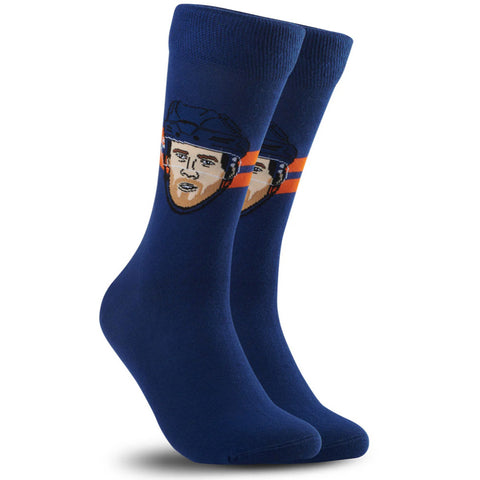 MAJOR LEAGUE SOCKS EDMONTON OILERS LEON DRAISAITL SOCKS