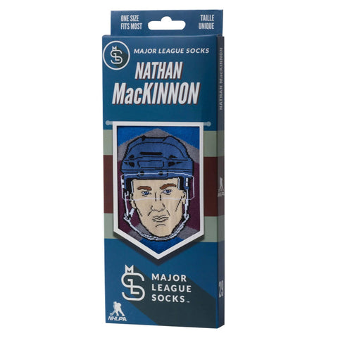 MAJOR LEAGUE SOCKS COLORADO AVALANCHE NATHAN MACKINNON SOCKS