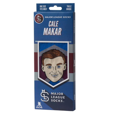 MAJOR LEAGUE SOCKS COLORADO AVALANCHE CALE MAKAR SOCKS