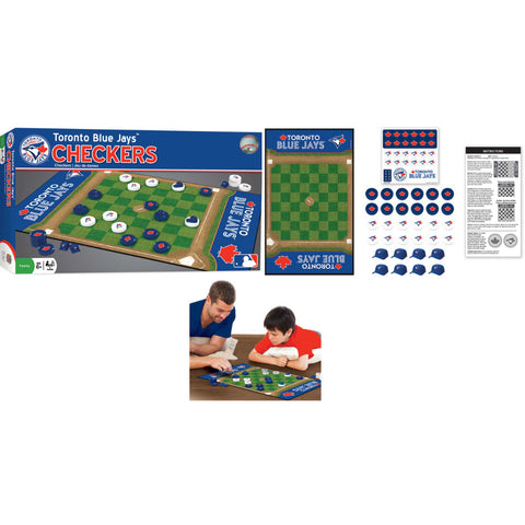 TORONTO BLUE JAYS MLB CHECKERS