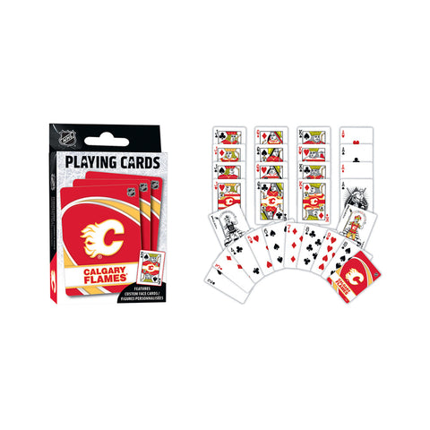 CALGARY FLAMES NHL PLAYING CARDS