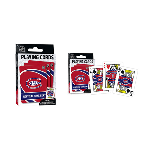 MONTREAL CANADIENS NHL PLAYING CARDS