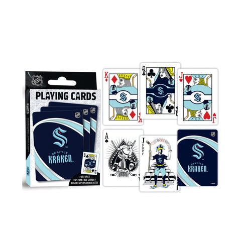 SEATTLE KRAKEN NHL PLAYING CARDS