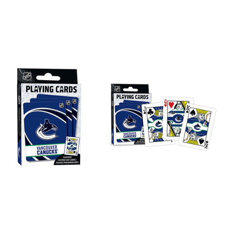 VANCOUVER CANUCKS NHL PLAYING CARDS