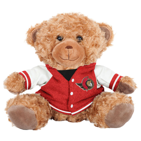 OTTAWA SENATORS 10" VARSITY BEAR