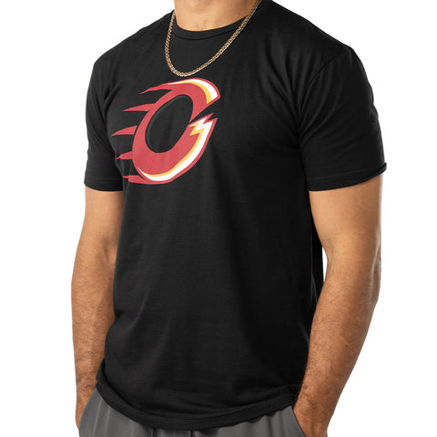 PWHL OTTAWA CHARGE ADULT BLACK T SHIRT