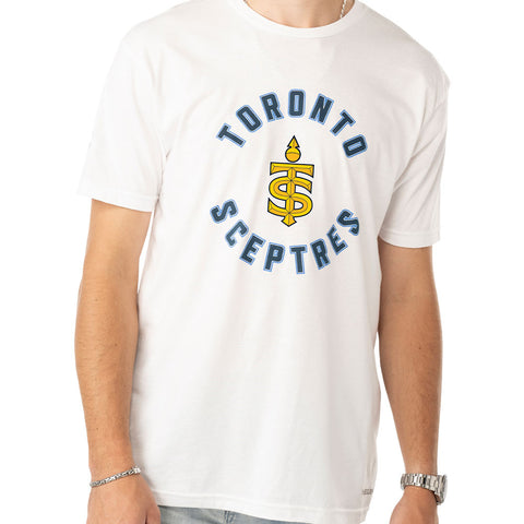 PWHL TORONTO SCEPTRES ADULT WHITE T SHIRT