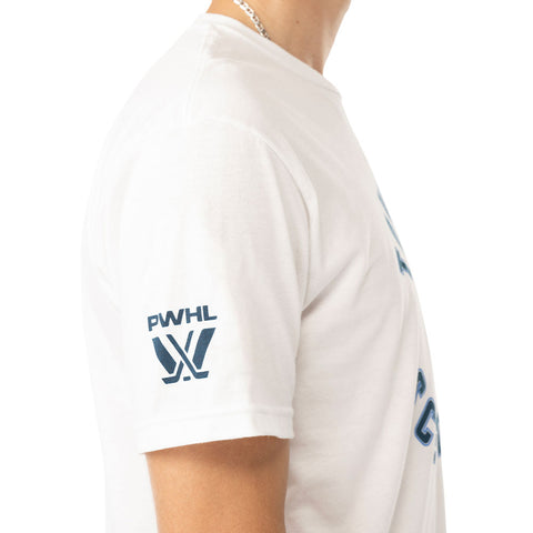 PWHL TORONTO SCEPTRES ADULT WHITE T SHIRT