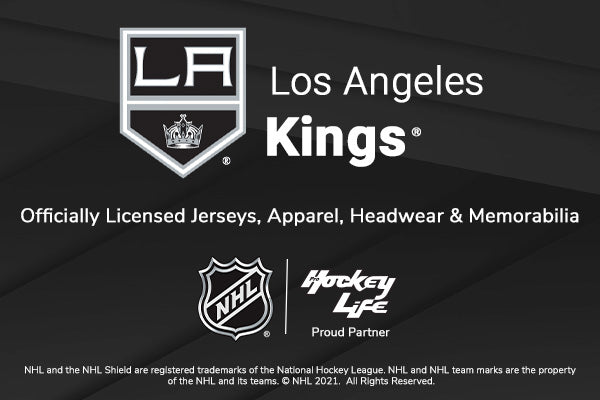 Fanatics Los Angeles Kings Premier Breakaway Blank Adult Hockey Jersey in Black/White Size Small