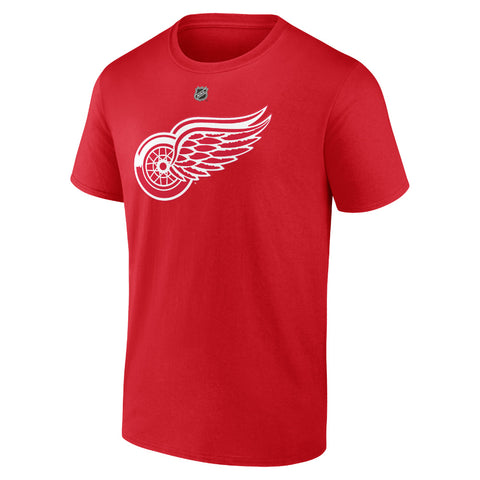 FANATICS DETROIT RED WINGS MORITZ SEIDER NAME AND NUMBER T SHIRT