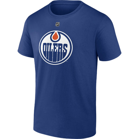 FANATICS EDMONTON OILERS STUART SKINNER NAME AND NUMBER T SHIRT