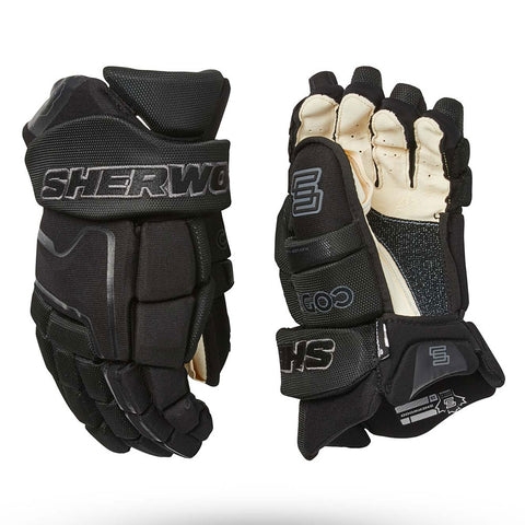 SHERWOOD CODE ENCRYPT PRO JUNIOR HOCKEY GLOVES