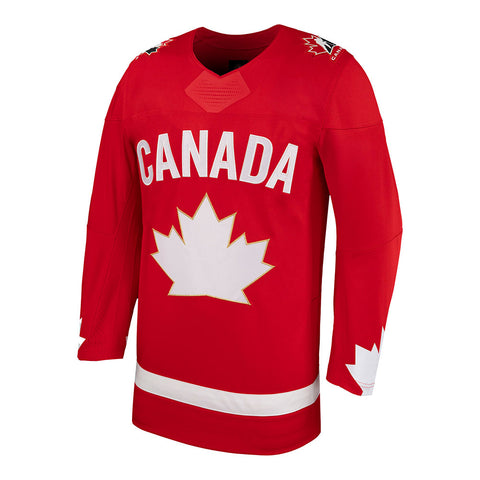 TEAM CANADA ADULT RED HOCKEY JERSEY