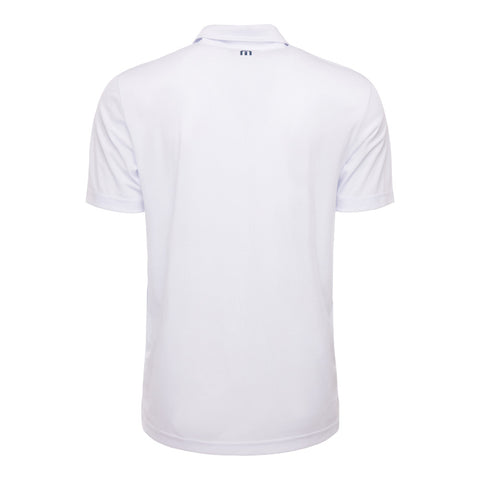 TRAVIS MATHEW WALL OF WATER WHITE POLO