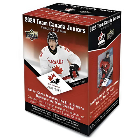 UPPER DECK 2024 TEAM CANADA HOCKEY BLASTER BOX