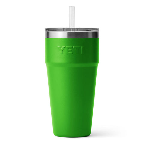 YETI RAMBLER CANOPY GREEN 26 OZ STRAW CUP