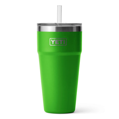 YETI RAMBLER CANOPY GREEN 26 OZ STRAW CUP