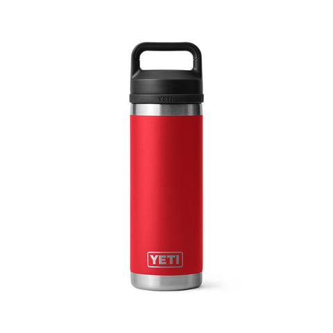 YETI RAMBLER RESCUE RED 18 OZ CHUG BOTTLE