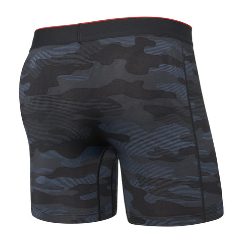 SAXX MULTI SPORT MESH REMOTE CAMO BLACK BOXER BRIEFS