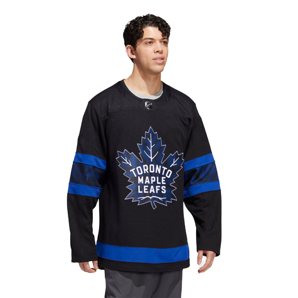 adidas Authentic Toronto Maple Leafs x drew house Alternate Custom Jersey -  Black