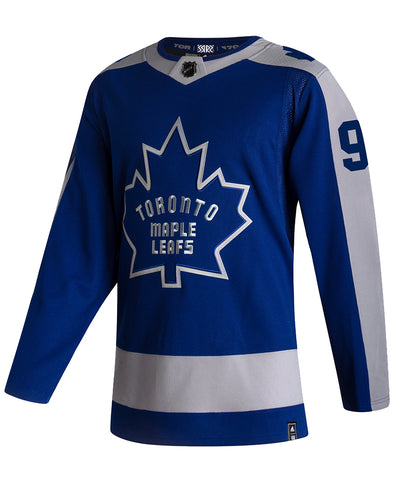 Men's Adidas White Toronto Maple Leafs Reverse Retro 2.0 Flex Fitted Hat Size: Medium/Large