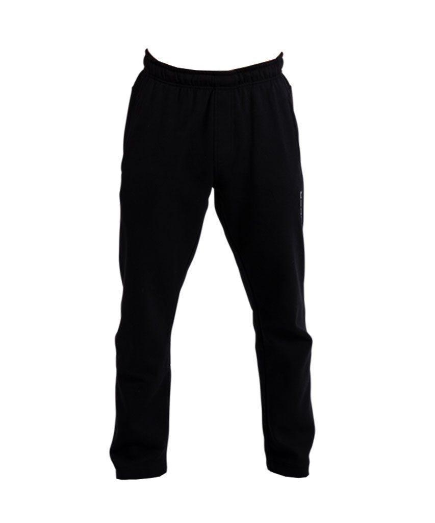 Sol Gym Cotton Tapered Sweatpants, Black