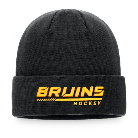 Men's Fanatics Branded Black Boston Bruins Authentic Pro Locker Room  Pullover Hoodie