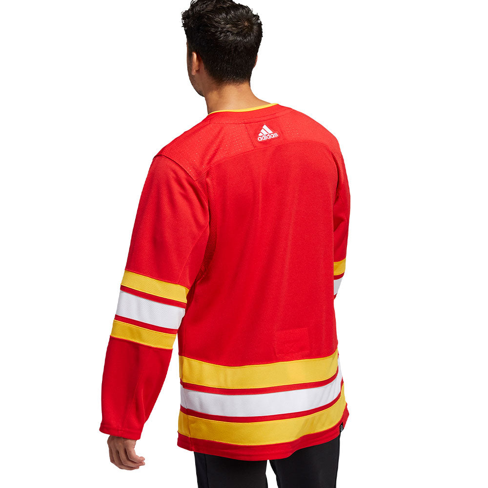 Calgary Flames Home Red Adult Size 46 Adidas Jersey