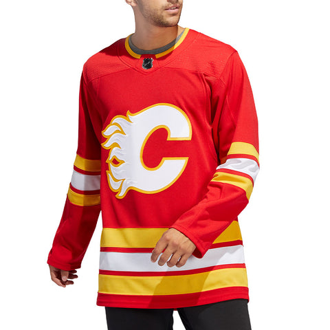 Men's Adidas Black Calgary Flames Alternate Primegreen Authentic Pro Custom Jersey