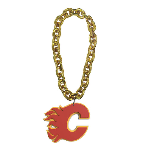 CALGARY FLAMES GOLD FAN CHAIN